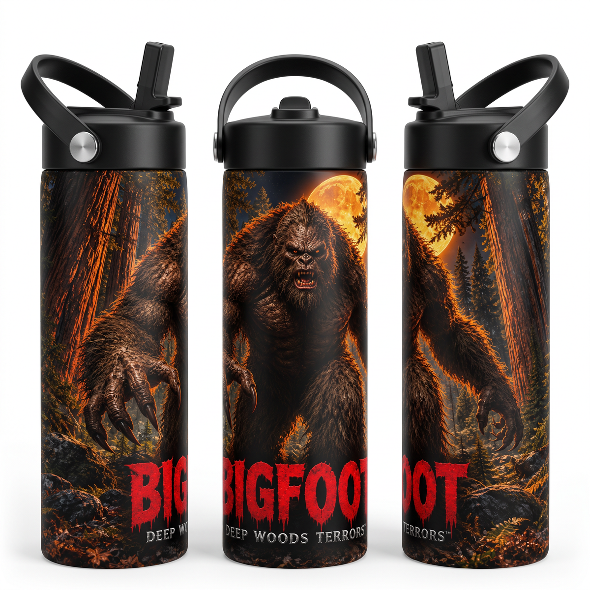 Deep Woods Terrors™ - Bigfoot 20oz Skinny Tumbler