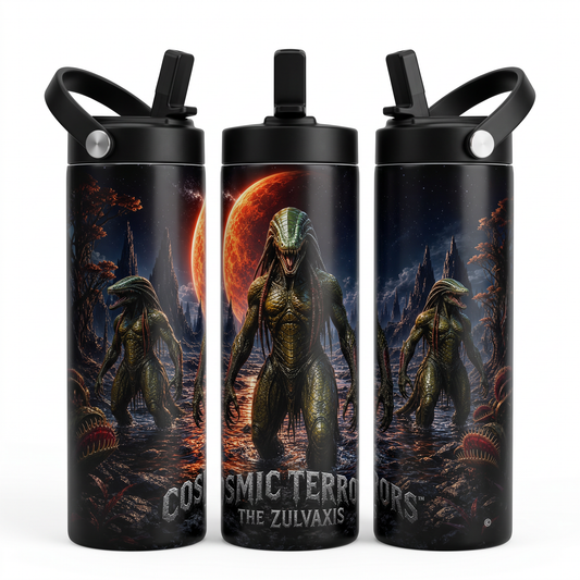 Cosmic Terrors™ - The Zulvaxis 20oz Skinny Tumbler