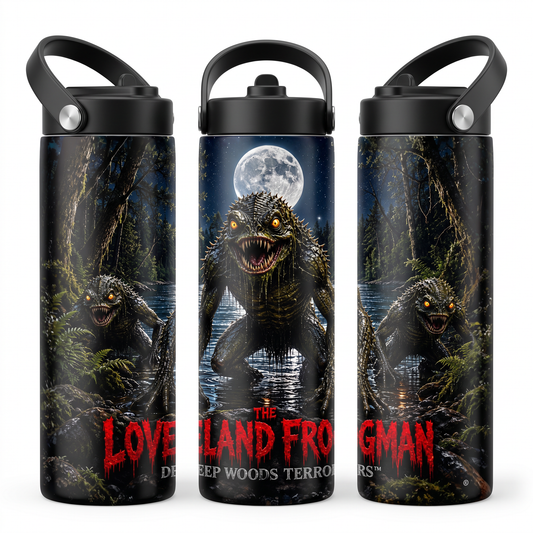 Deep Woods Terrors™ - The Loveland Frogman 20oz Skinny Tumbler