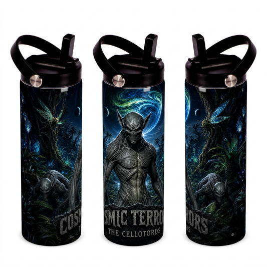 Cosmic Terrors™ - The Cellotords 20oz Skinny Tumbler