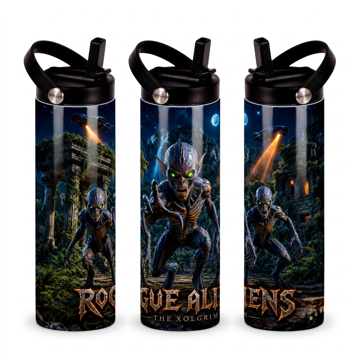 Rogue Aliens™ - The Xolgrim 20oz Skinny Tumbler