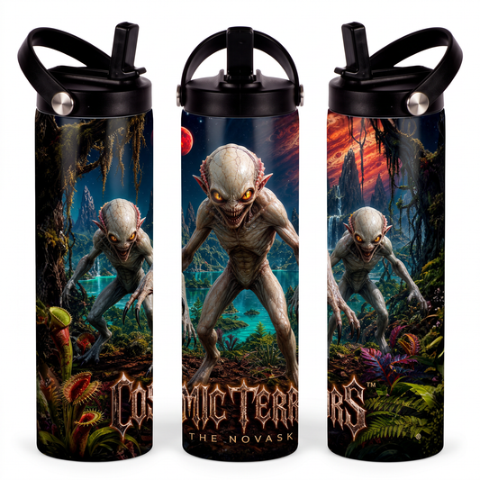 Cosmic Terrors™ - The Novask 20oz Skinny Tumbler