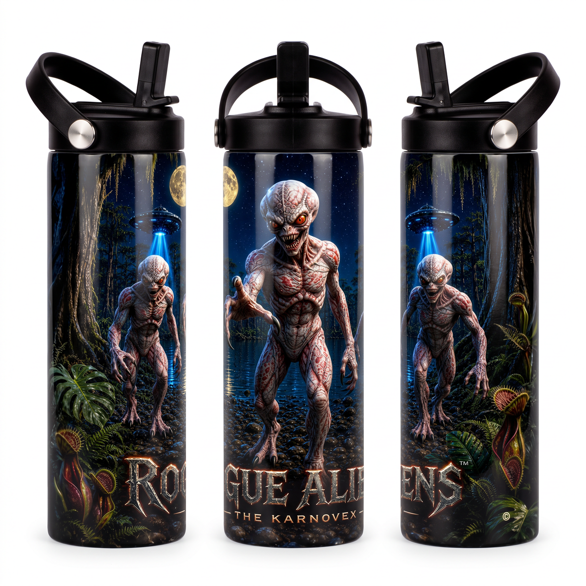 Rogue Aliens™ - The Karnovex 20oz Skinny Tumbler