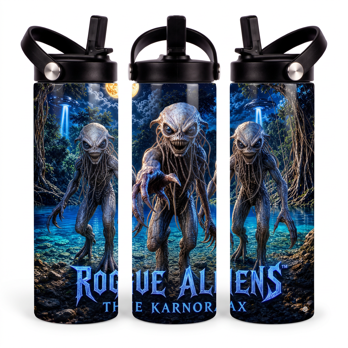 Rogue Aliens™ - The Karnorax 20oz Skinny Tumbler