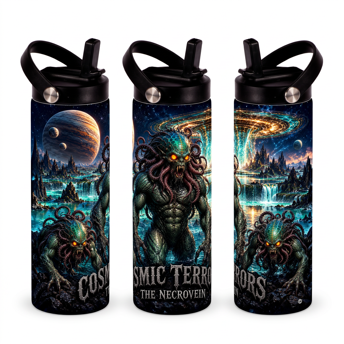 Cosmic Terrors™ - The Necrovein 20oz Skinny Tumbler