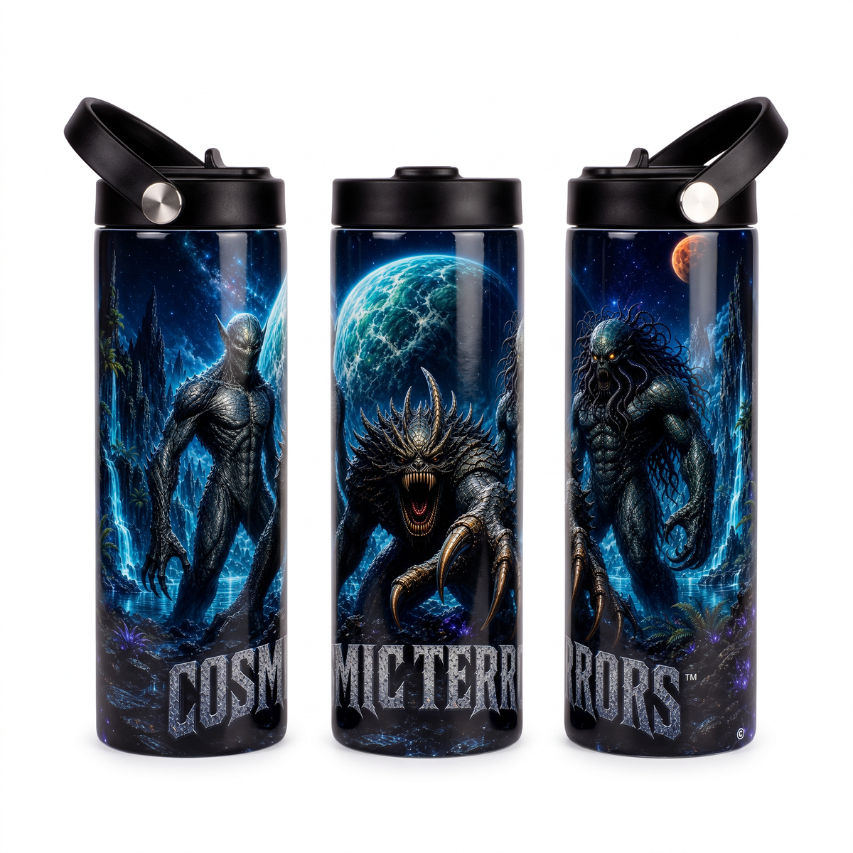 Cosmic Terrors™ - Exclusive 20oz Skinny Tumbler