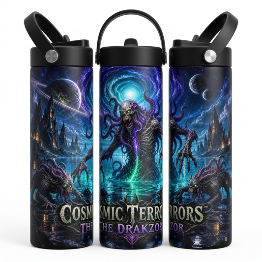 Cosmic Terrors™ - The Drakzor 20oz Skinny Tumbler