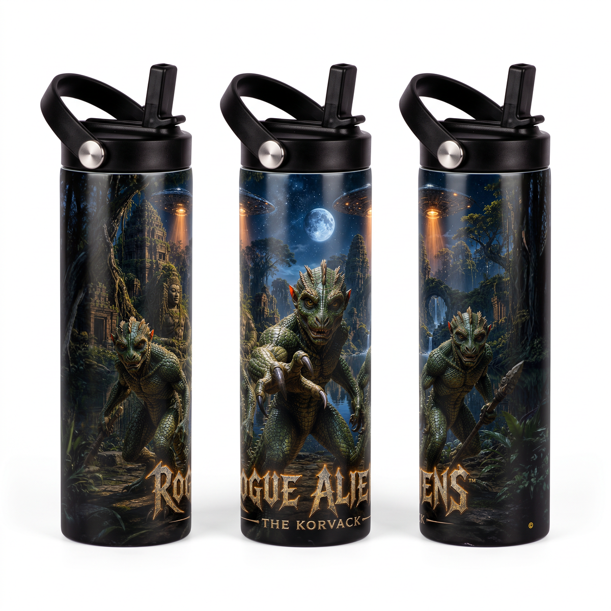 Rogue Aliens™ - The Korvack 20oz Skinny Tumbler