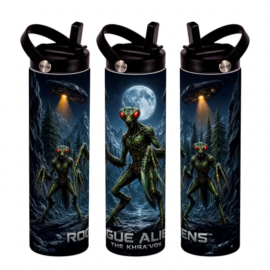 Rogue Aliens™ The Khra'vok 20oz Skinny Tumbler