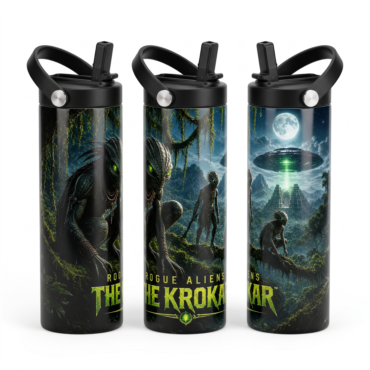 Rogue Aliens™ - The Krokar 20oz Skinny Tumbler