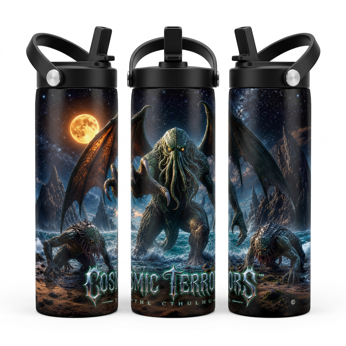 Cosmic Terrors™ - The Cthulhu 2 20oz Skinny Tumbler