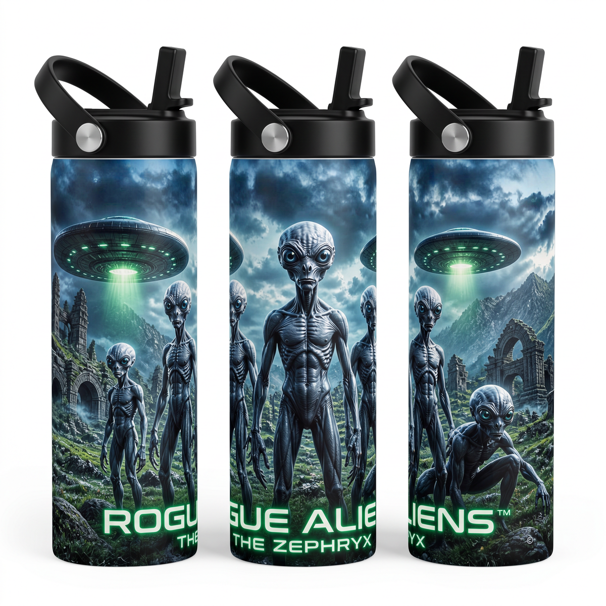 Rogue Aliens™ - The Zephryx 20oz Skinny Tumbler