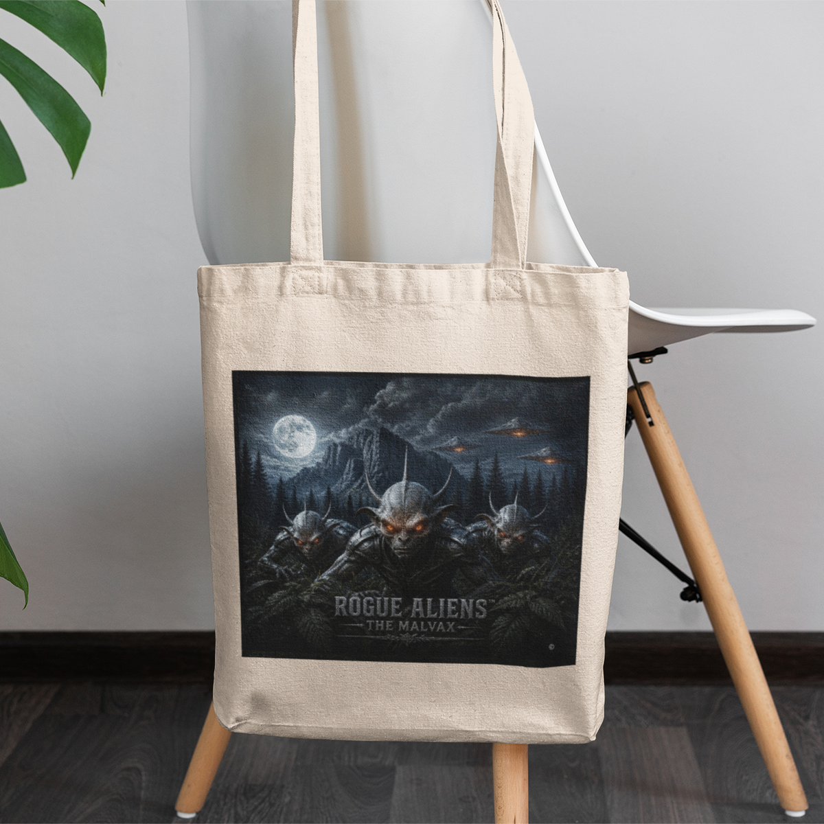 Rogue Aliens™ - The Malvax Canvas Tote Bag