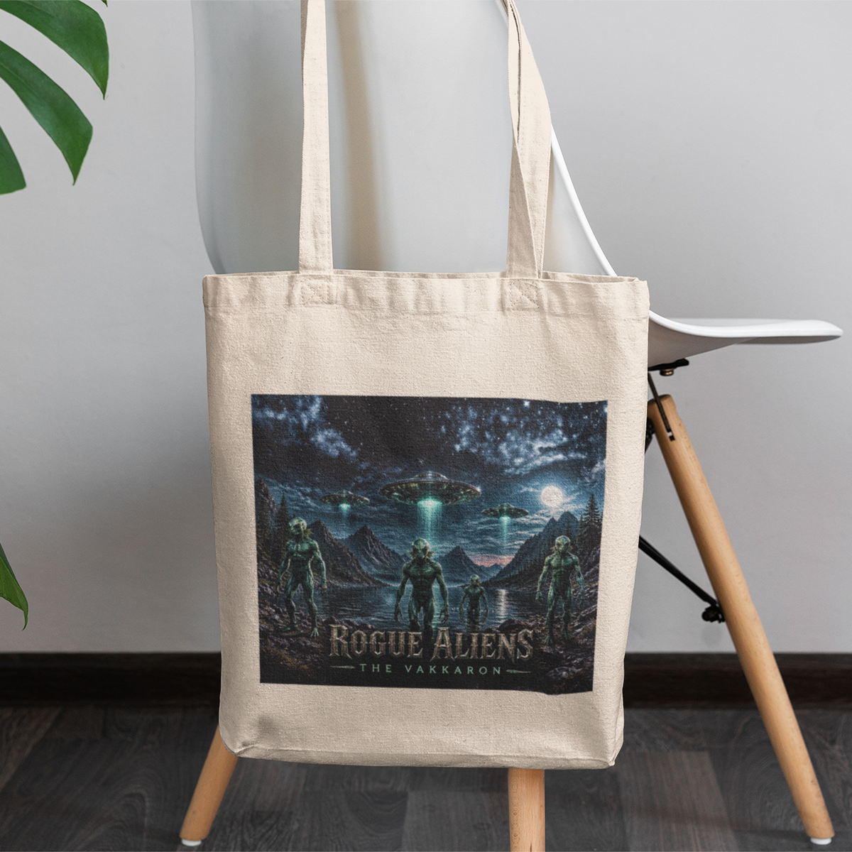 Rogue Aliens™ - The Vakkaron Canvas Tote Bag