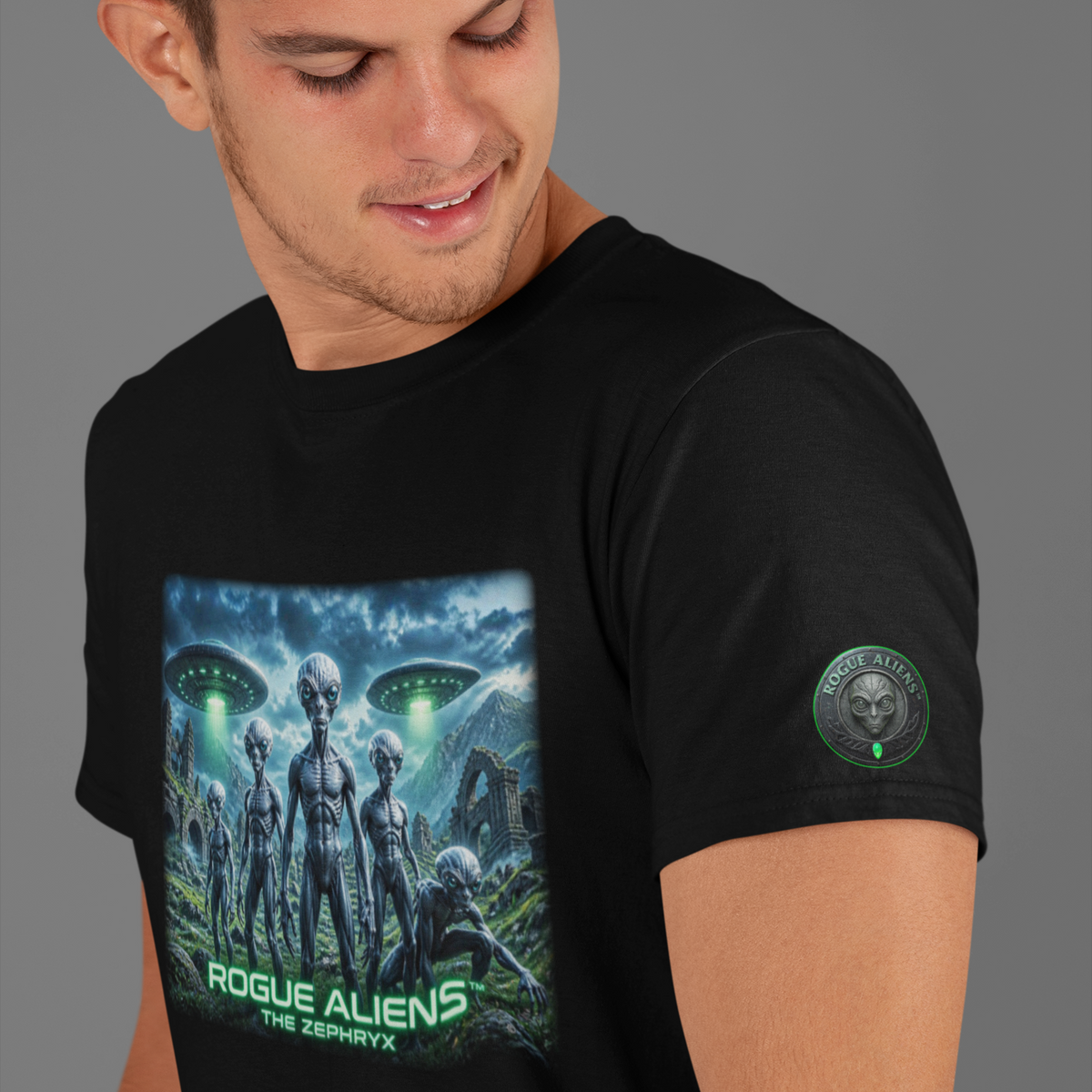 Rogue Aliens™ - The Zephryx Unisex Tee
