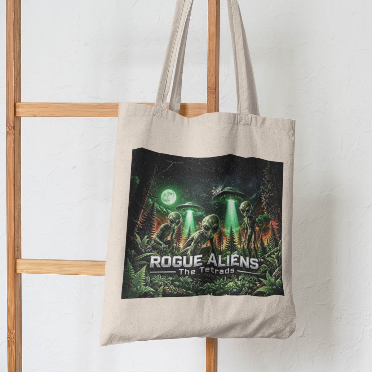 Rogue Aliens™ The Tetrads Tote Bag
