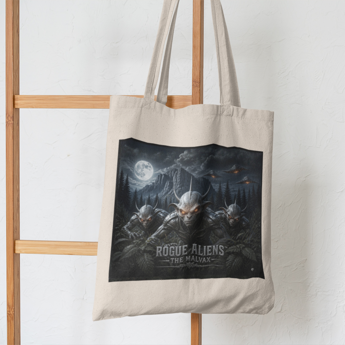 Rogue Aliens™ - The Malvax Canvas Tote Bag