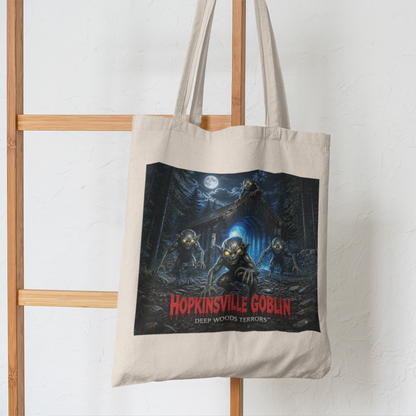 Deep Woods Terrors™ - Hopkinsville Goblin Canvas Tote Bag
