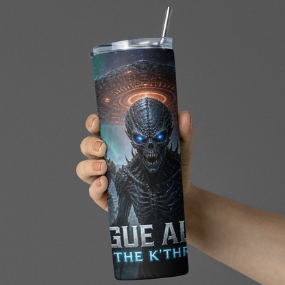 Rogue Aliens™ The K'Thrax 20oz Skinny Tumbler