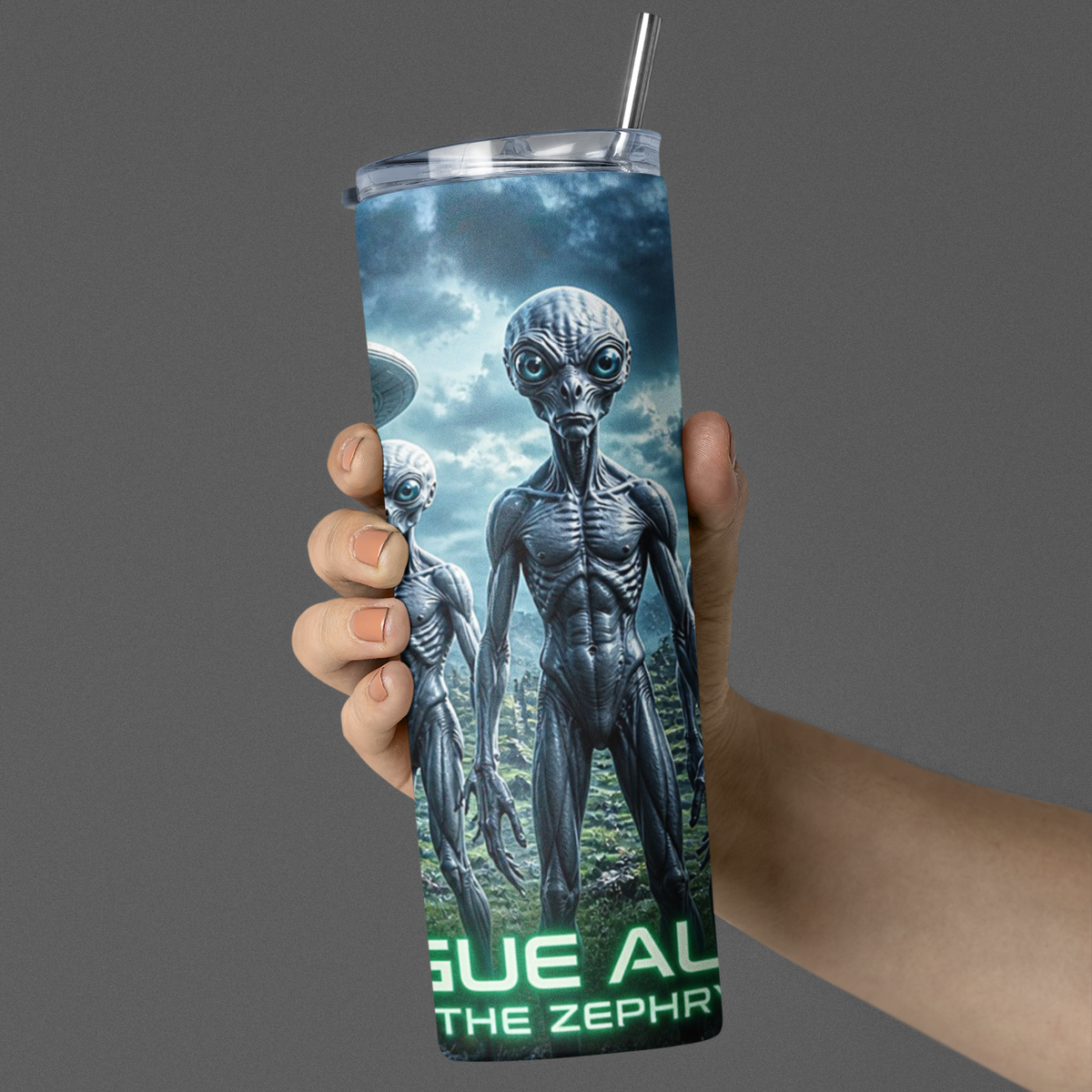 Rogue Aliens™ - The Zephryx 20oz Skinny Tumbler
