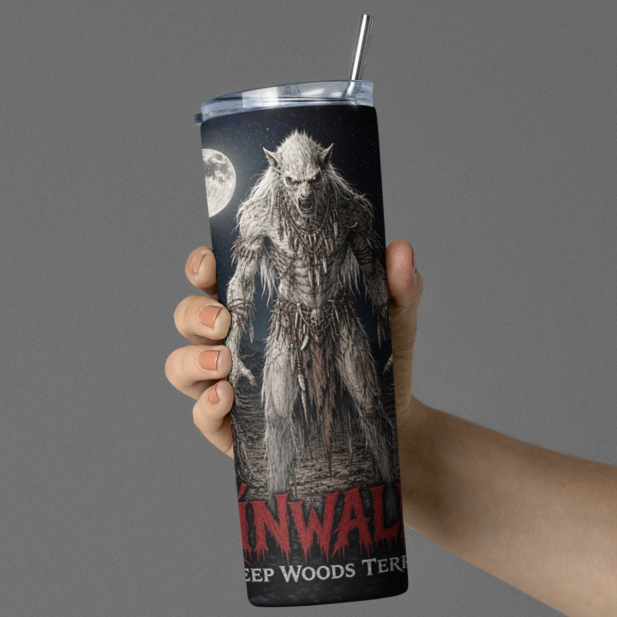 Deep Woods Terrors™-The Skinwalker Tumbler