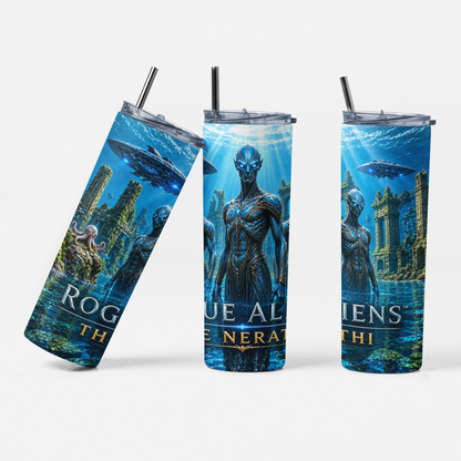 Rogue Aliens™ The Nerathi 20oz Skinny Tumbler