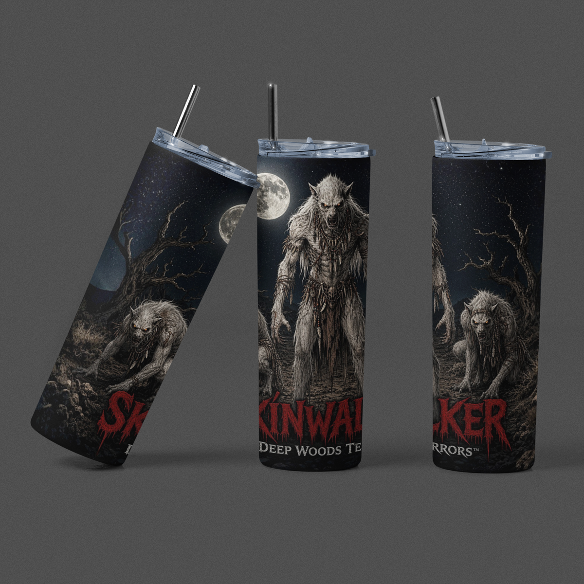 Deep Woods Terrors™-The Skinwalker Tumbler