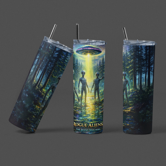 Rogue Aliens™ The Grayen 20oz Skinny Tumbler