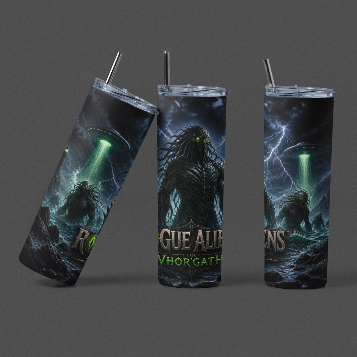 Rogue Aliens™ - The Vhor'gath 20oz Skinny Tumbler