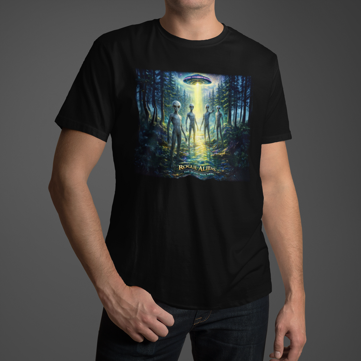Rogue Aliens™ The Grayen Unisex Tee