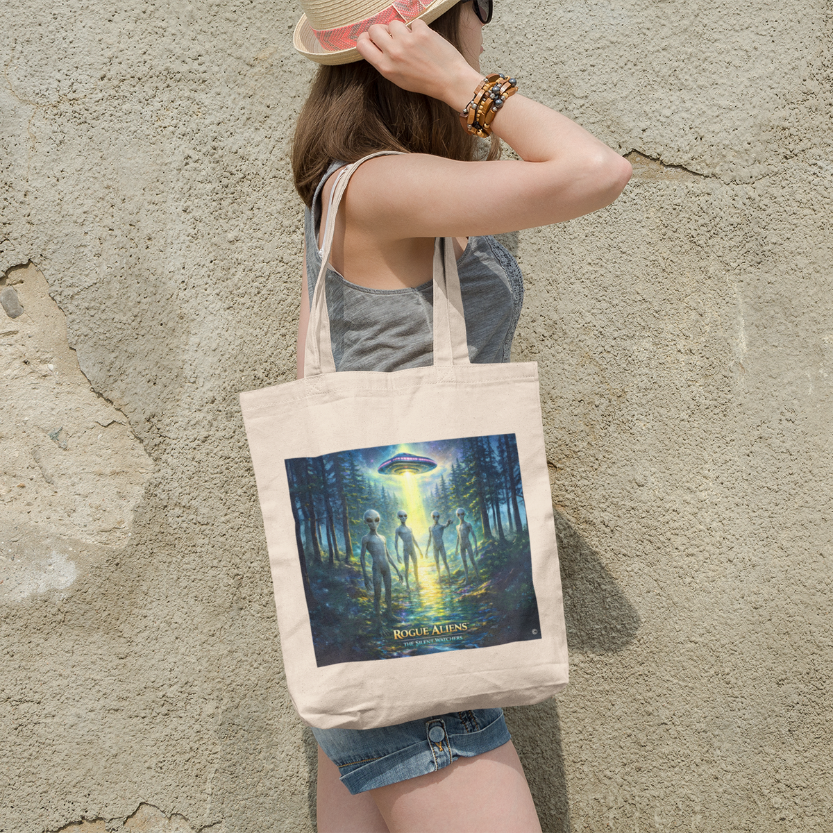 Rogue Aliens™ The Grayen Tote Bag
