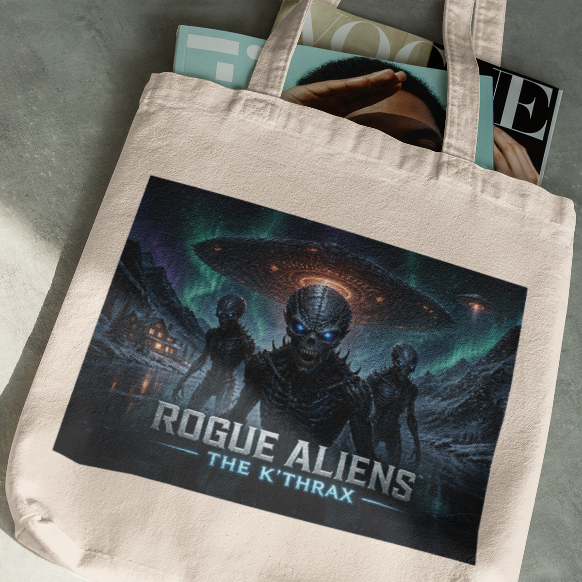 Rogue Aliens™ The K'Thrax Tote Bag