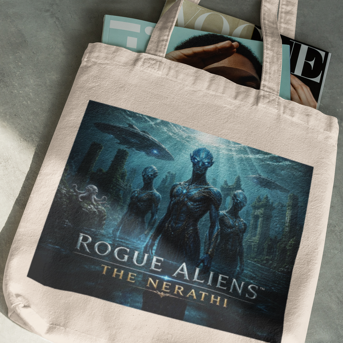Rogue Aliens™ The Nerathi Tote Bag